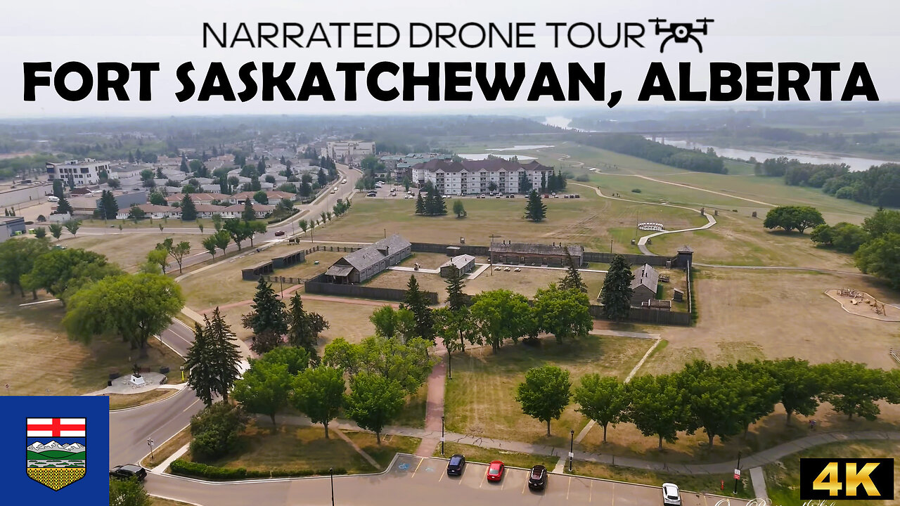 🌤️ Fort Saskatchewan, Alberta 🚁 4K Drone