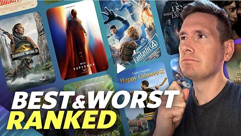 Top 10 July\Aug New Movies Ranked! - Best & Worst