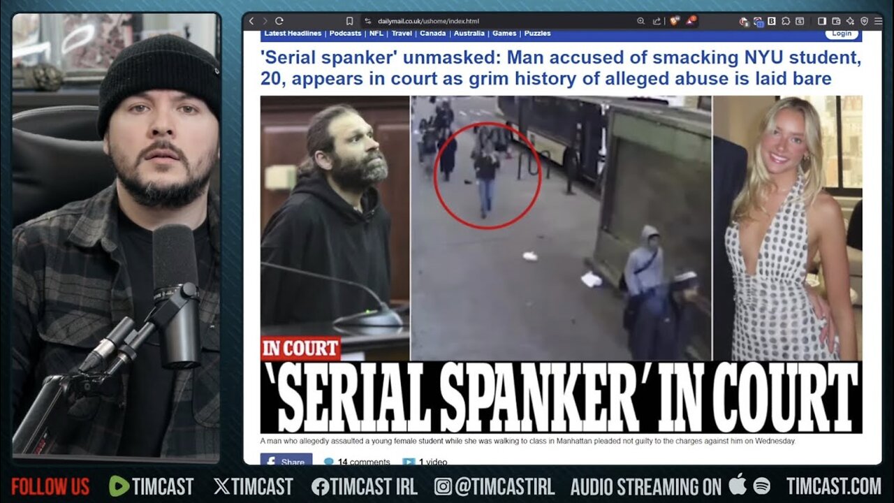 Serial SPANKER Arrested After SPANKING Women In Public | Tim Pool