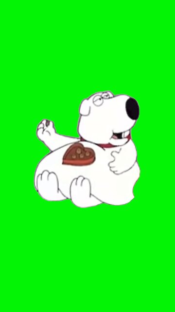 "I Love Chocolate" Brian Griffin | Green Screen #familyguy #familyguyclips #briangriffin #chocolate
