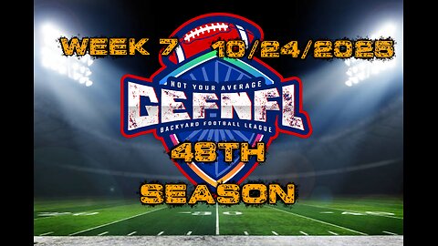 GEFNFL 48th Season Week 7