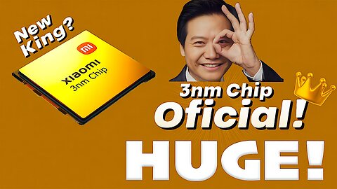 The New King? Xiaomi's 3NM Chip Is Official & CRAZY! 👑