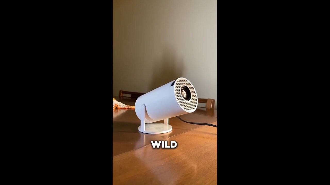 This Mini Projector Is a Total Game Changer