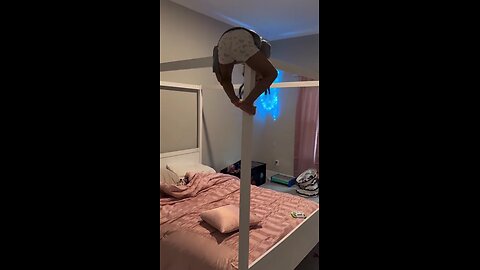 how did she get up there