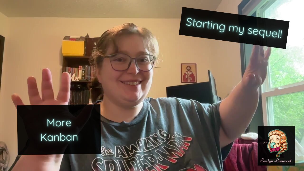 Writing Vlog || Kanban, Poison, and Project Gold