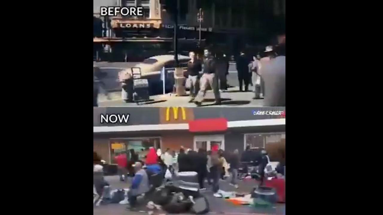 San Francisco... Before and after