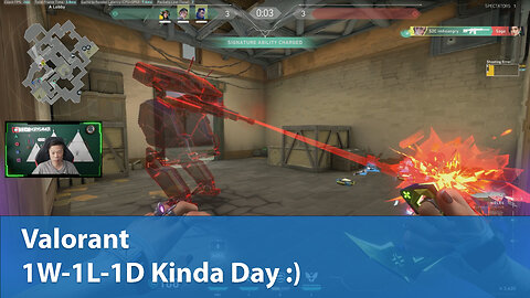 1-1-1 Kinda Day :) | Competitive 1W-1L-1D | Valorant