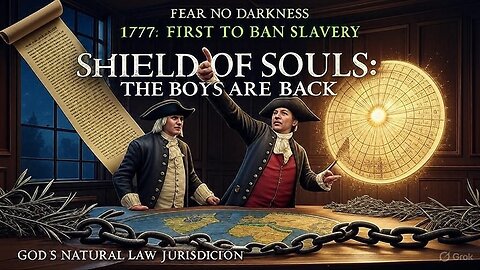 THE BOYS ARE BACK: Shield of Souls Revives 1777 Vermont's Natural Law Revolution (Global Justice Movement)