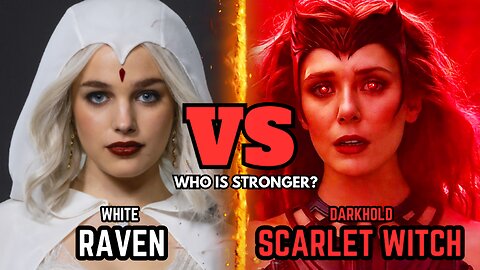 White Raven vs Darkhold Omega Scarlet Witch: Who Is Stronger? | What's On Hollywood