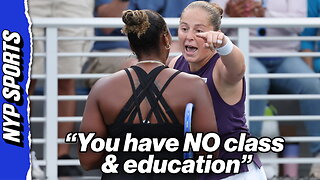 Taylor Townsend gets into fiery US Open post-match moment with Jelena Ostapenko