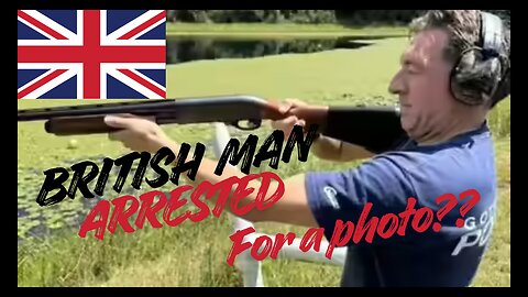 British man jailed for vacation photo with a gun?