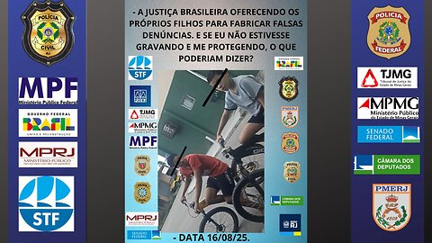 TRABALHANDO PARA A JUSTIÇA BRASILEIRA.