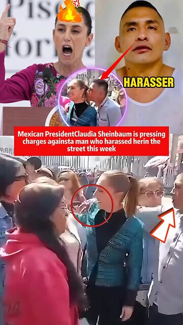 Mexican President Sheinbaum presses charges after street harassment incident. #Sheinbaum #japd
