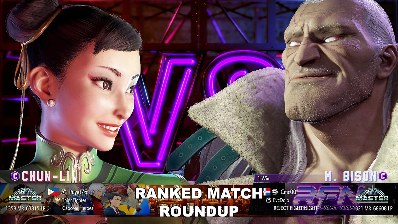 Kuya Kalbo SF6 Ranked Match Roundup. Chun Li Master Rank [Hori Fight Stick]