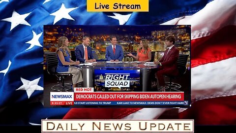x383a: Newsmax - Sen. Hawley slaughters Dems on lack of accountability for Biden autopen