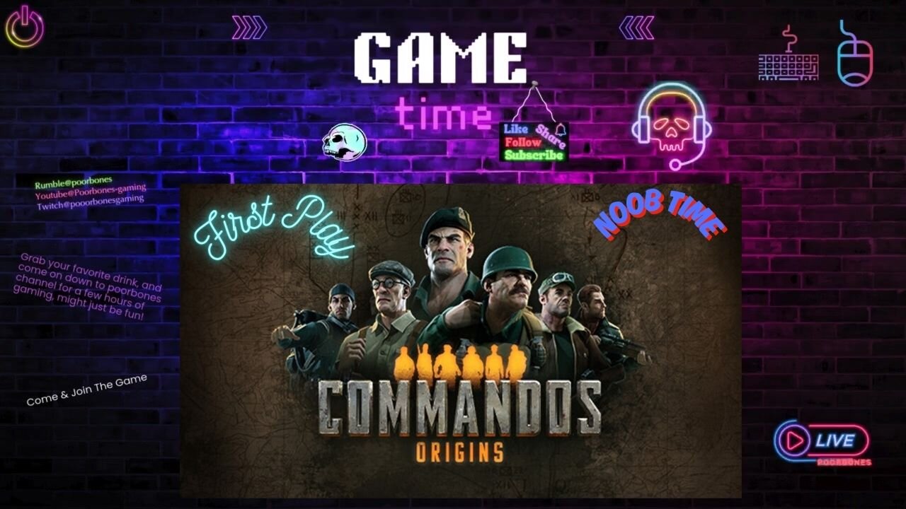 ☠️bones try's - commandos Origins☠️
