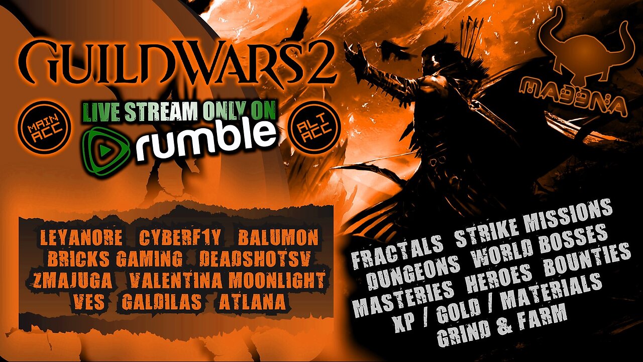 GUILD WARS 2 CO-OP MASH UP ft Leyanore, Balumon & Galdilas [ExYu]