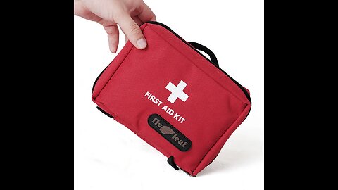 Compact Portable First Aid Kit Empty Bag, for Home, Outdoor, Travel, Camping, Hiking