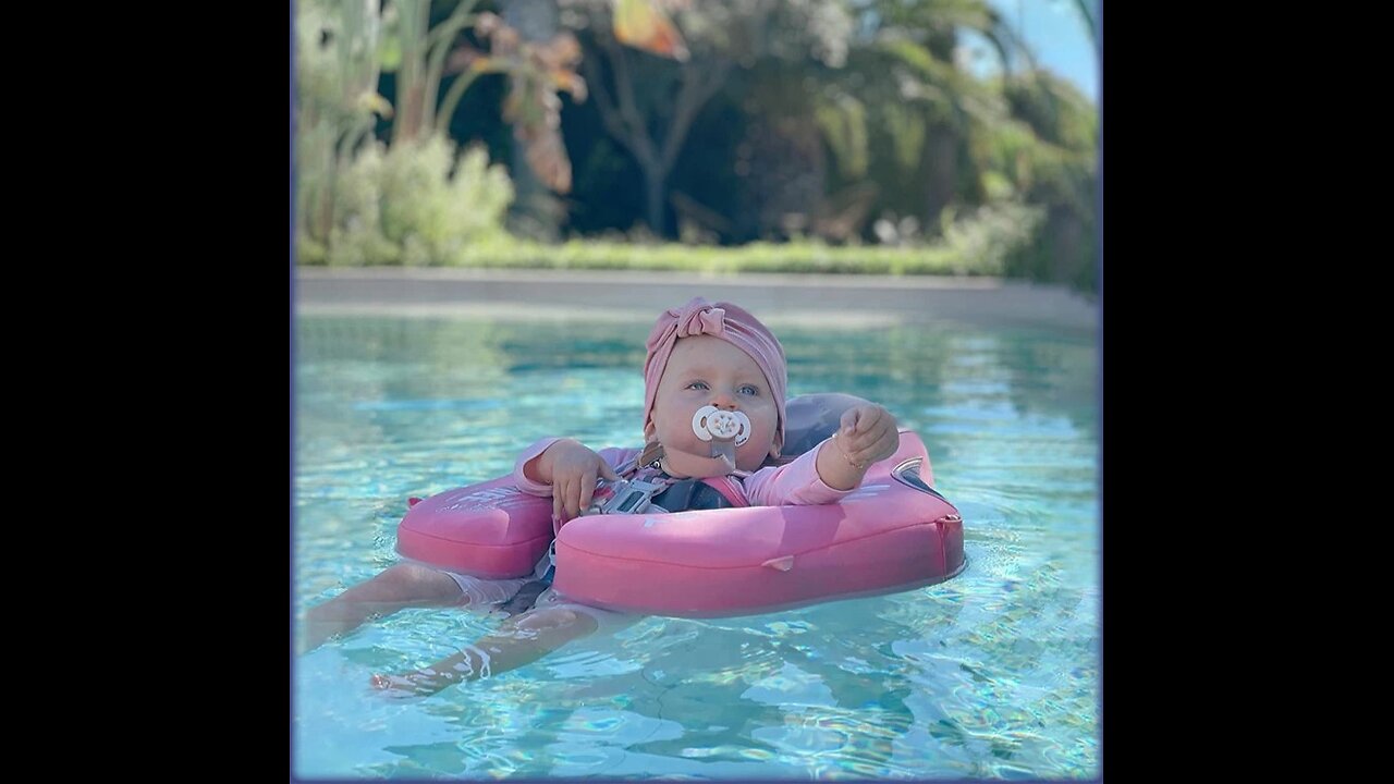 Baby Swimming Pool Float Ring – Infant Inflatable Swim Seat 👶💧