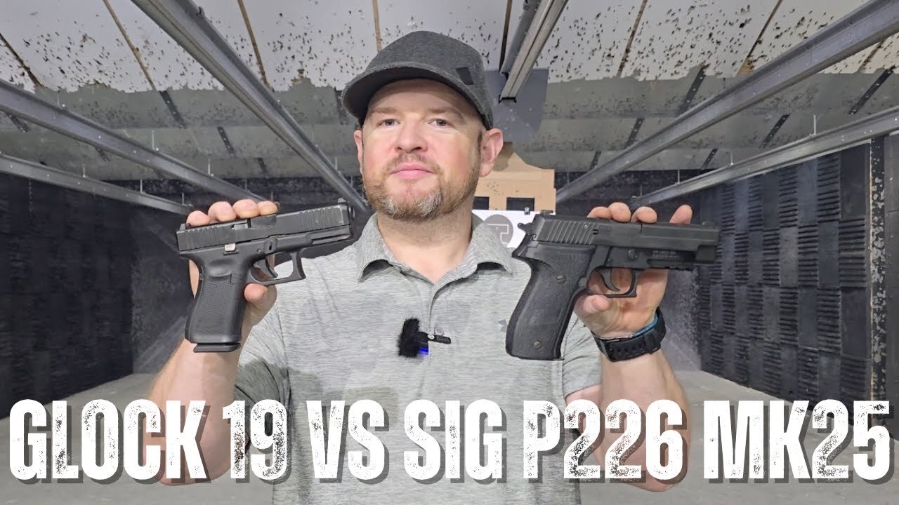 Glock 19 vs. Sig P226 MK25