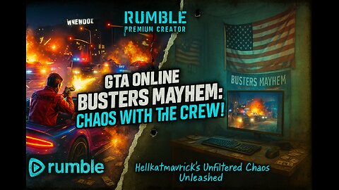 🎮🔫💥 – "GTA ONLINE BUSTERS MAYHEM: CHAOS WITH THE CREW!