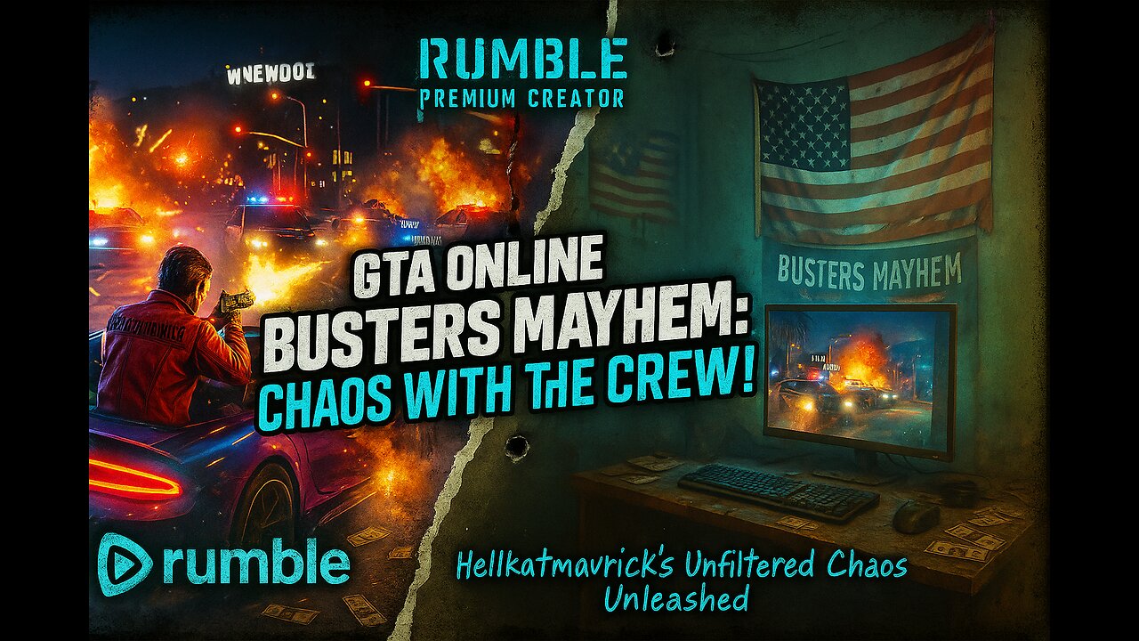 🎮🔫💥 – "GTA ONLINE BUSTERS MAYHEM: CHAOS WITH THE CREW!