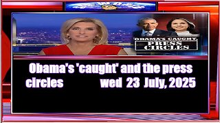 Obama's 'caught' and the press circles