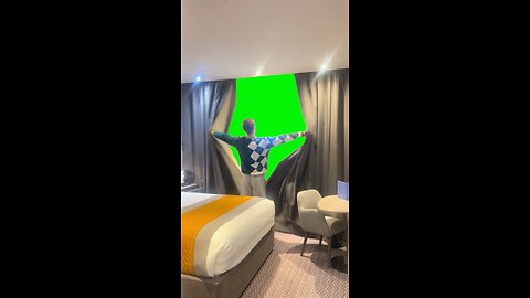Curtain Reveal | Green Screen #jet2holidays #travel #funny #reveal #meme #capcut #fyp