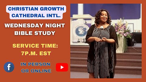 C.G.C. Wednesday Night Bible Study (June 4th 2025)