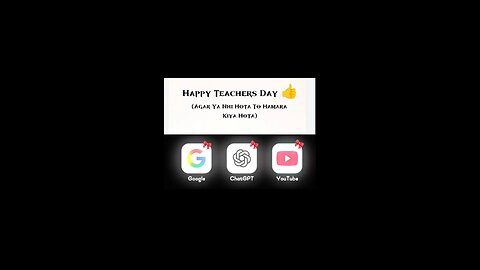 Happy Teachers Day 🥳