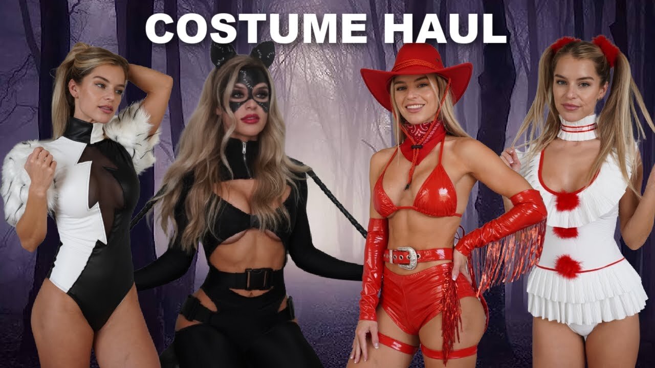 Valentine Costume try on haul - surprise you boy 💕