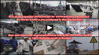 Visiting the Russian production facilities for the Geran-2 UAV