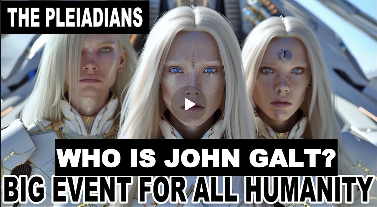 "A Big Event for All of Humanity" - The Pleiadian High Council of Seven. SGANON, WHO IS JOHN GALT?