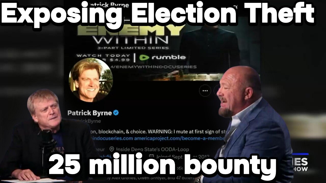 Exposing Election Theft with Patrick Byrne