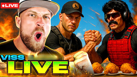 🔴LIVE - The 5 Wins PUBG Challenge! Viss w/ Dr Disrespect