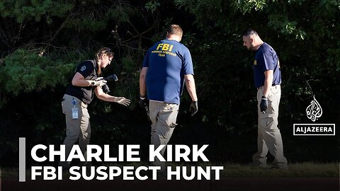 Killing of Charlie Kirk: FBI releases photos of suspect as manhunt continues