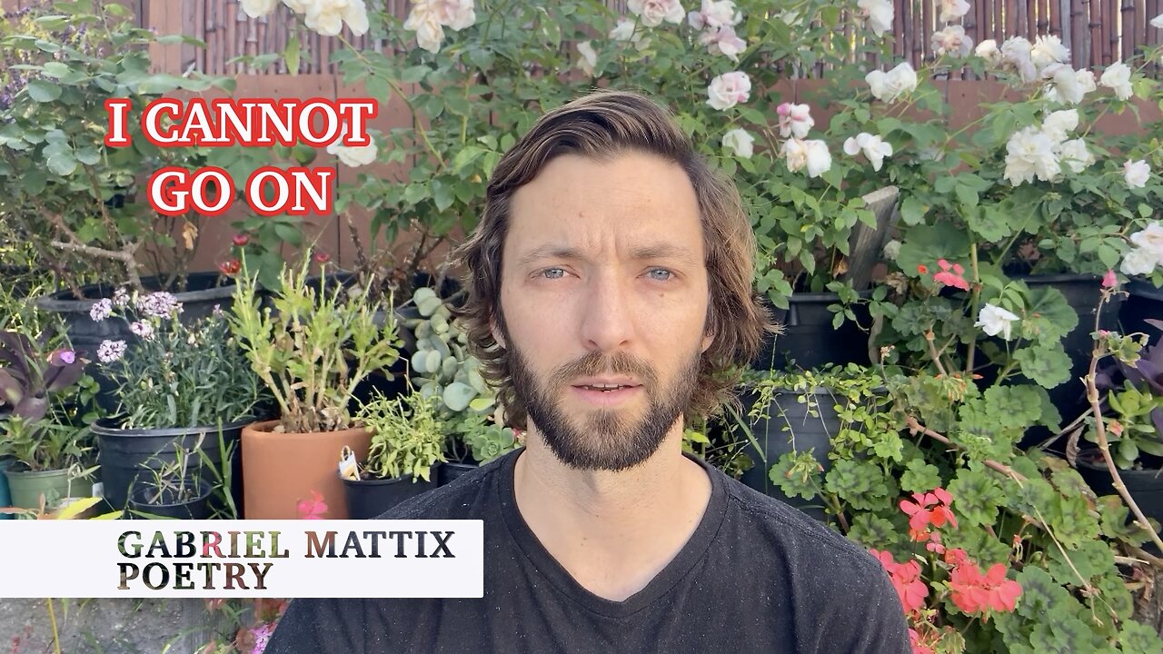I Cannot Go On — This Misery Is Unending