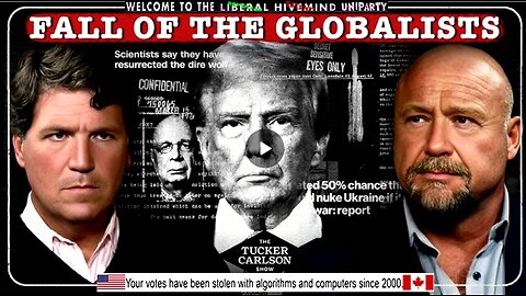 Alex Jones w/Tucker Carlson ▪️ Apr. 9, 2025 ▪️ Trump, Israel, Secret WW3 Plans, Infowars Reporter