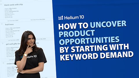 How to Uncover Product Opportunities by Starting with Keyword Demand | Pro Training