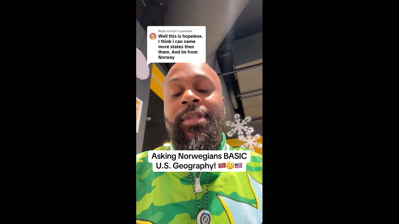 Asking Norwegians BASIC U.S. Geography Questions