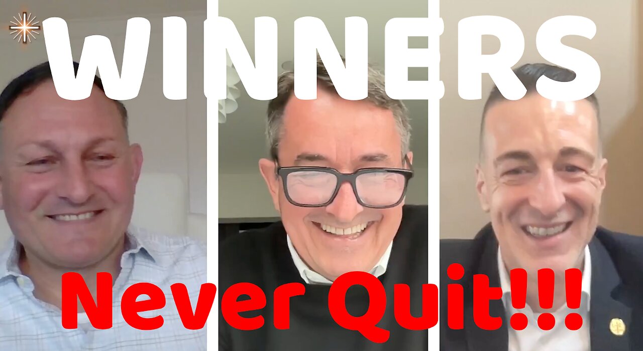 Winners Never Quit - Christian Entrepreneurs Markus Bohi & Anton Fessler at DOMINUS Ideas #2