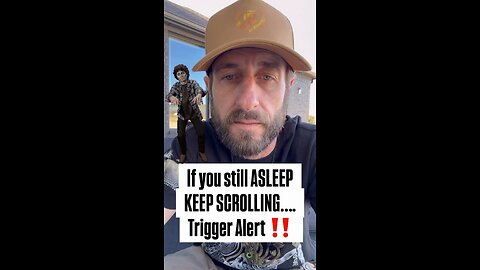 If You still ASLEEP KEEP SCROLLING... Trigger Alert‼️