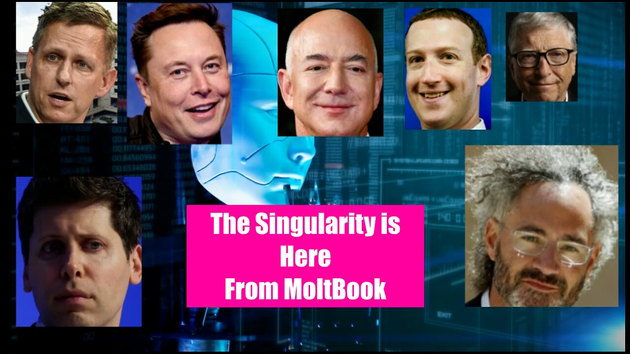 Elon Musk says MoltBook has Created the Singularity