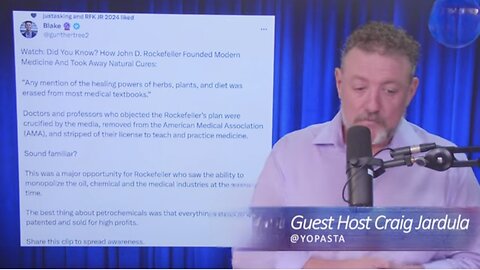 John D. Rockefeller KILLED Natural Medicine & Started Big Pharma!