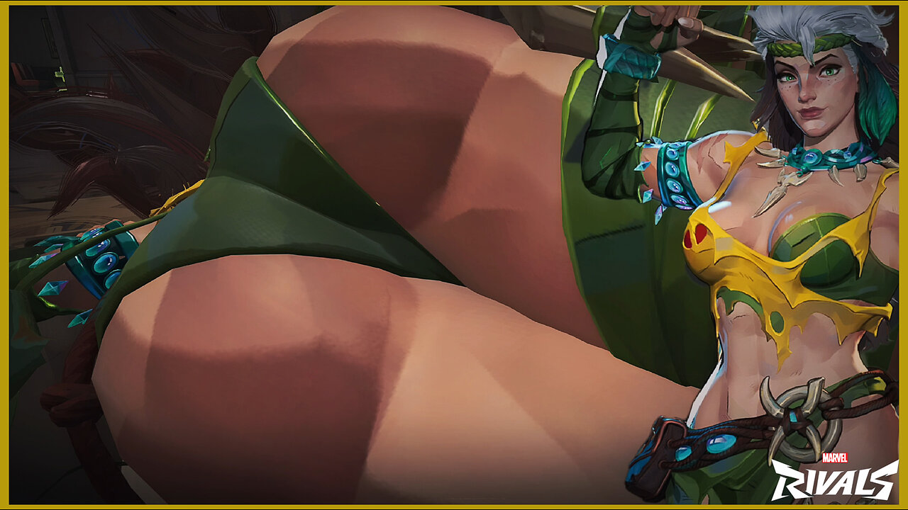 💛Pictures of Savage South Rogue Thick Ass-Big Boobs in Game | Marvel Rivals (18+)💚