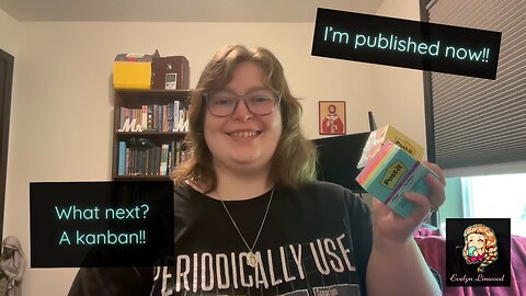 Publishing Vlog || My Indie Author Debut and Setting up a New Kanban board