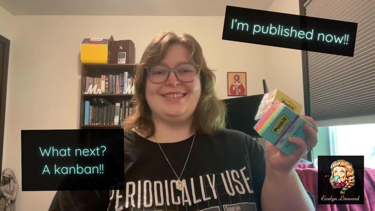Publishing Vlog || My Indie Author Debut and Setting up a New Kanban board
