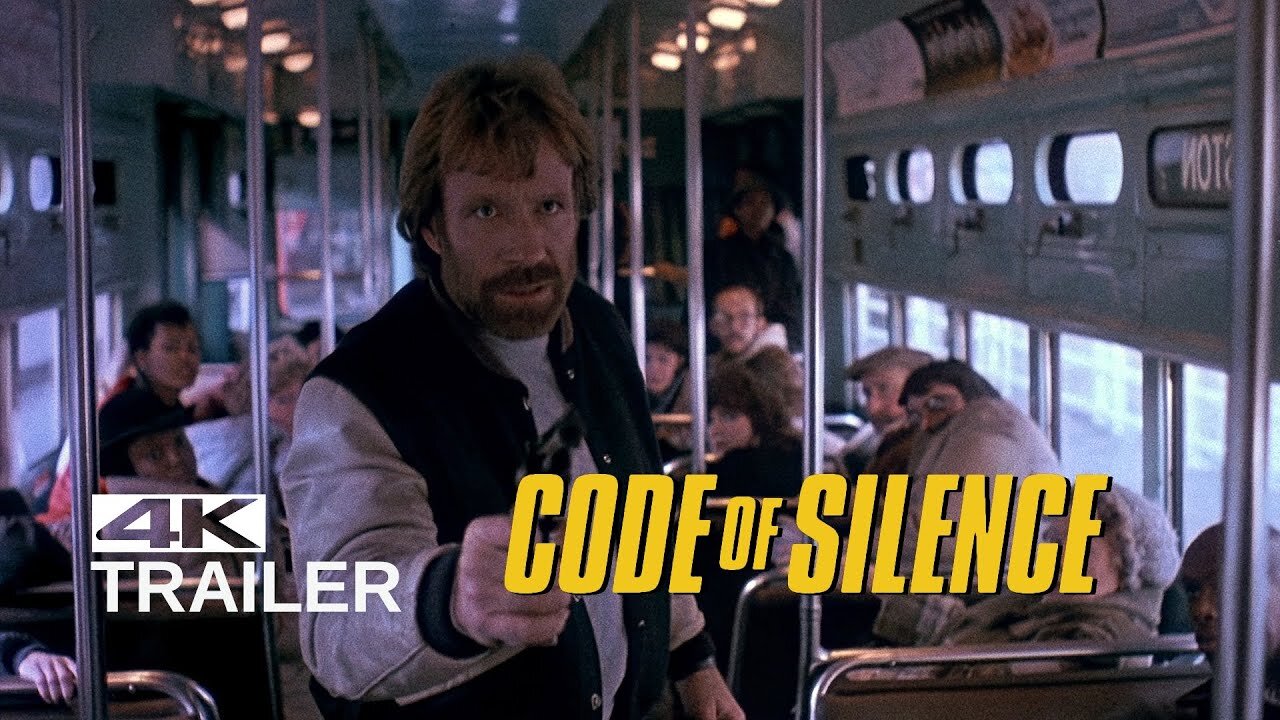 CODE OF SILENCE - Original Trailer [1985] Remastered in 4K