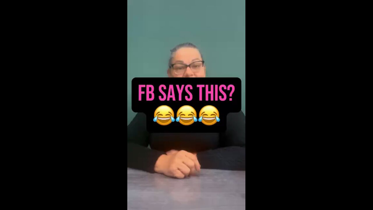 FB Says This? 😂😂
