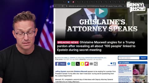 🚨Maxwell Just Gave Up The Epstein List: ‘100 Powerful People’ Linked to Epstein 'Did NOT Hold Back'